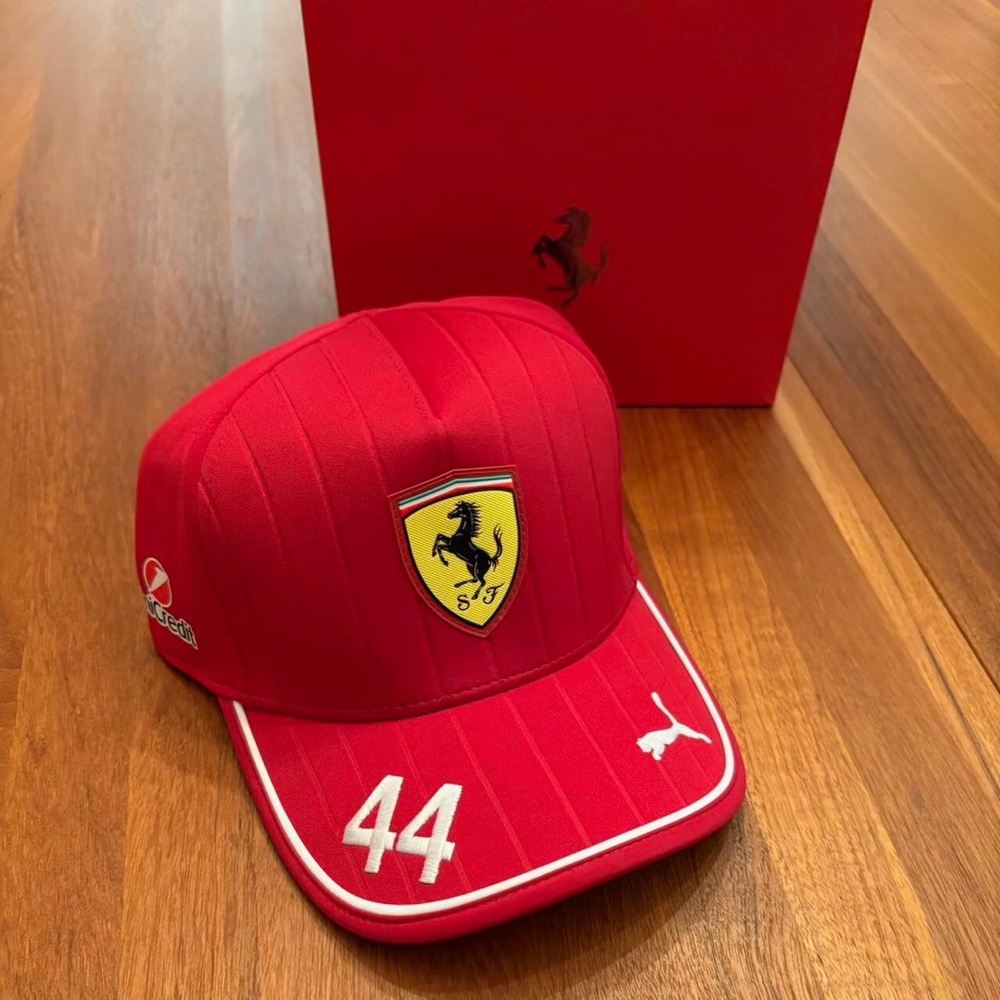 Scuderia Ferrari F1 Puma 2025 Lewis Hamilton Driver Cap